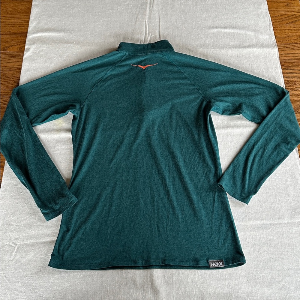 rabbit x Hoka 1/4 Zip Green S - Picture 2 of 7